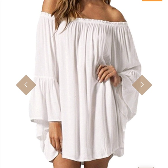 Zanzea Dresses & Skirts - NWT Zanzea Off Shoulder Chiffon Boho Blouse/Tunic